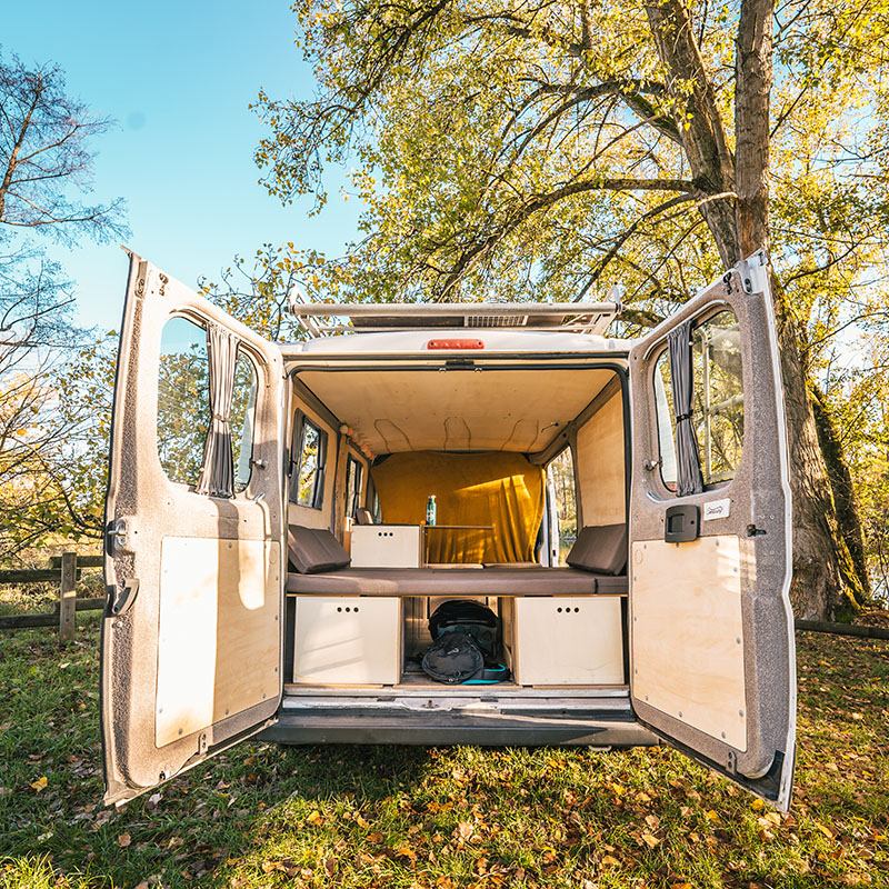 amenagement van escalade